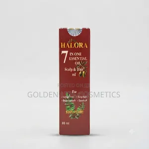 Halora 7 in 1 Essential Scalp Hair Oil 60ml – Hair Growth Care
