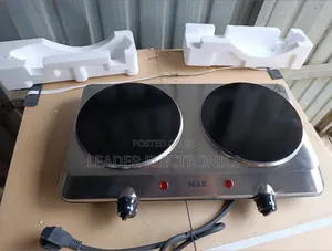Max Double Stove – Dual Hotplates | Fast Efficient Cooking