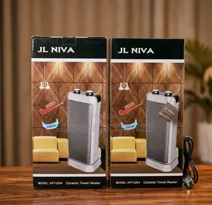 Jl Niva Ceramic Tower Heater – 2 Heating Settings | Fast Efficient