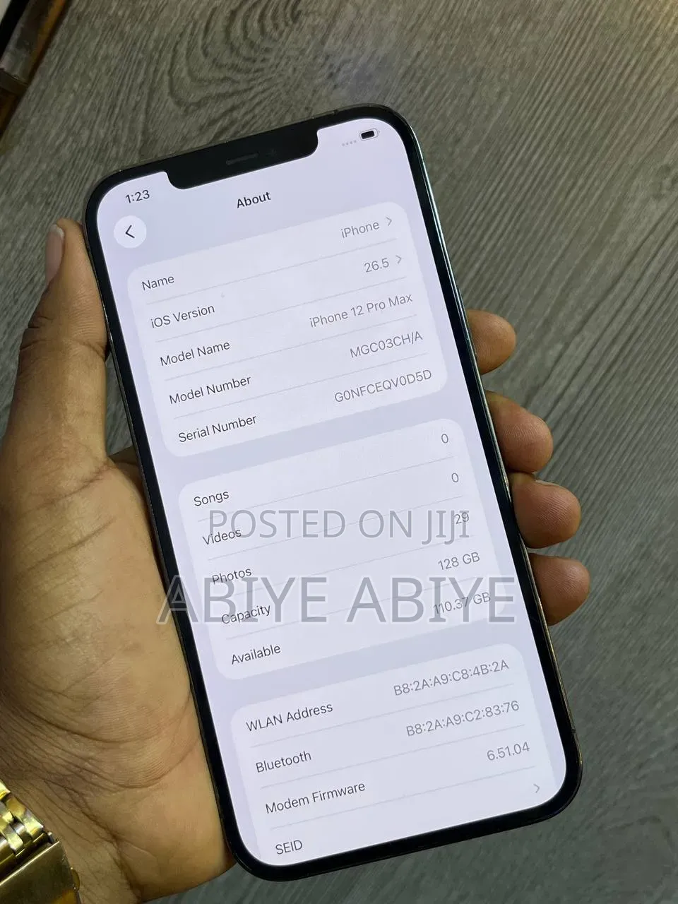 Apple iPhone 12 Pro Max 128 GB Blue