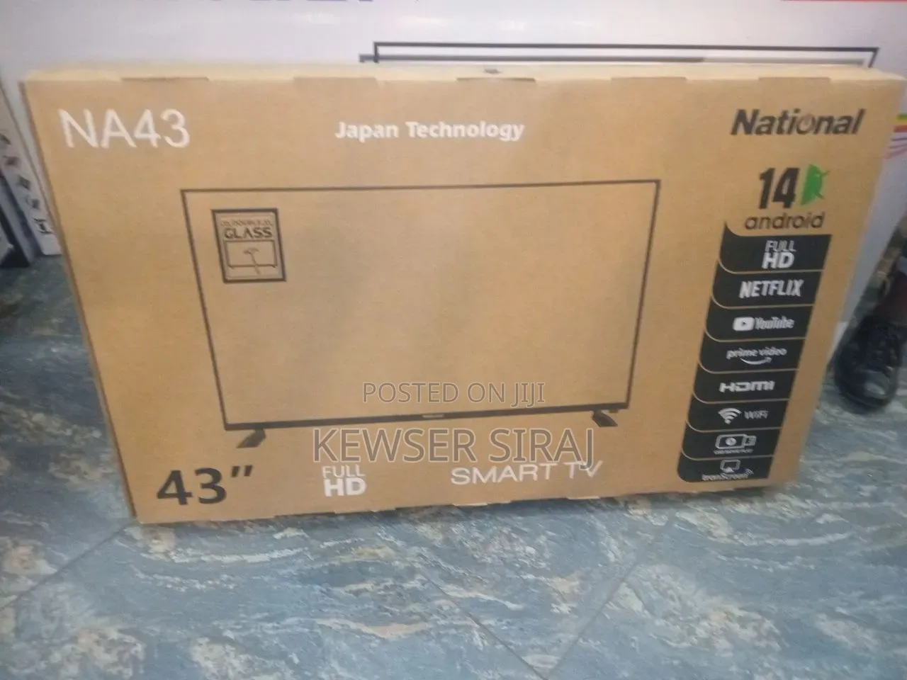 National 43inch Tv Smart Android