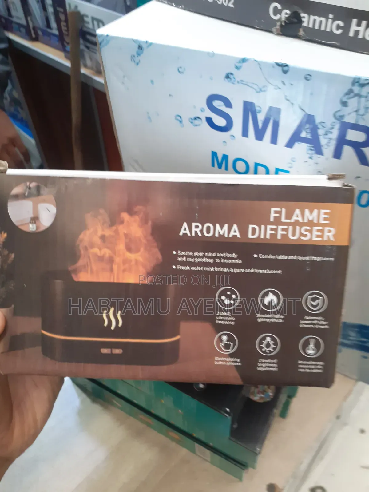 Humidifier የኤሌክትሪክ ማጨሻ