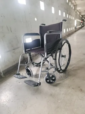 Wheel Chair Premium With Seat Belt and Dual Break Wheelchair Quality