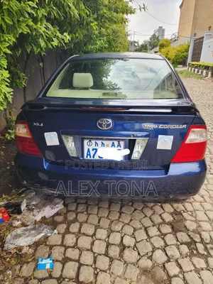 Toyota Corolla 2007 Blue