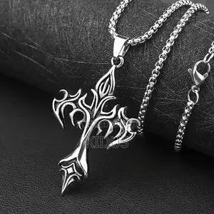 Y2k Cross Necklace