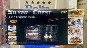 Silver Crest 3-in-1 Breakfast Maker 2800w – Coffee Maker