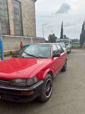 Toyota Corolla 1991 Red