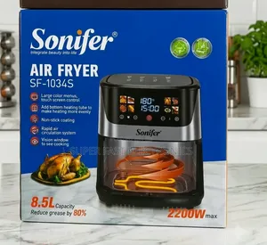 ​Sonifer 8.5l Air Fryer (2200w Max) With Touch Screen Control