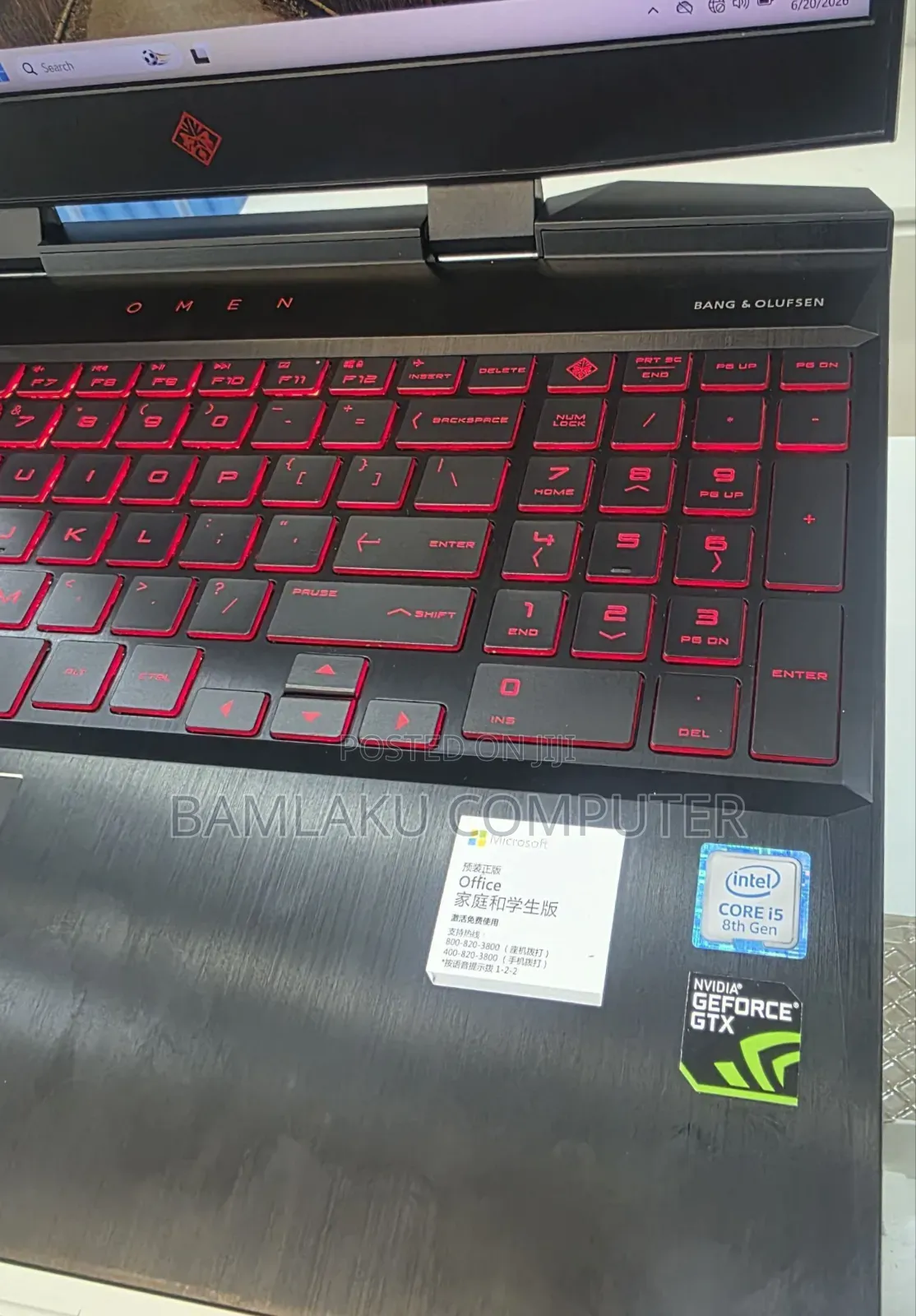 New Laptop HP Omen X 8GB Intel Core i5 HDD+SSD 1.5T