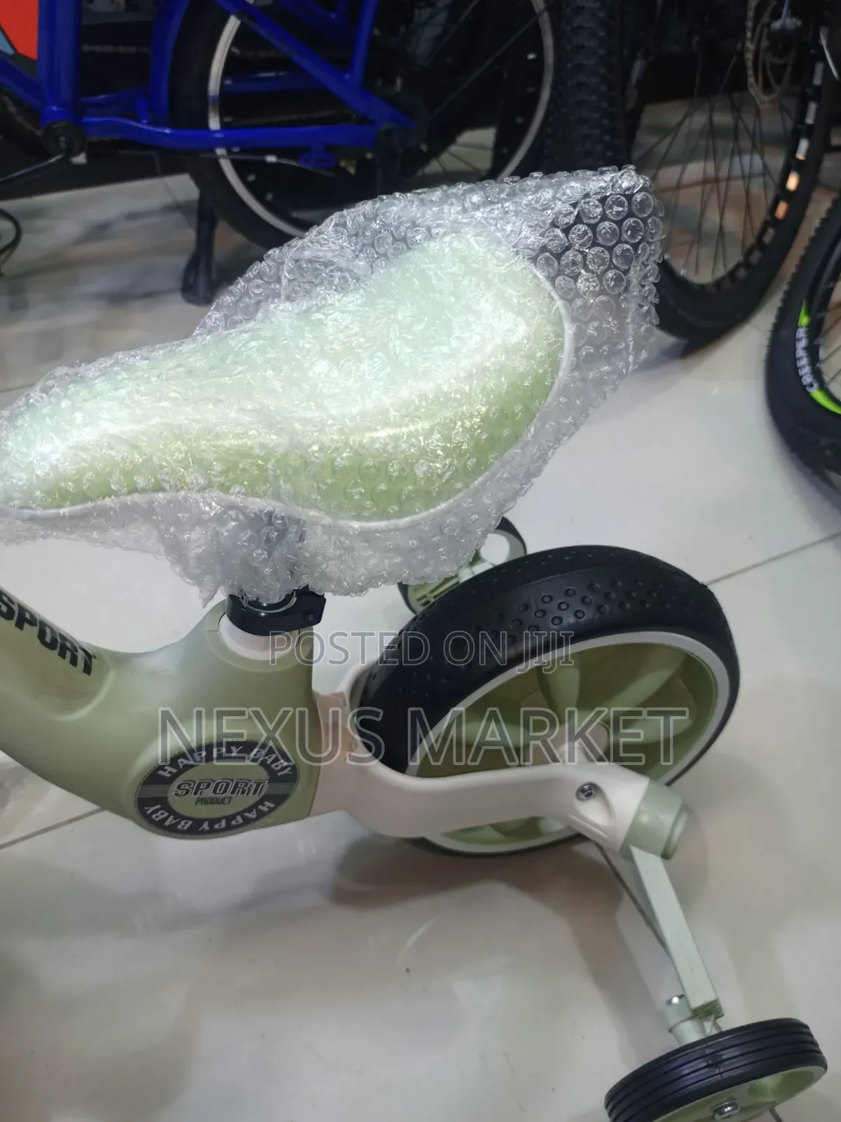 Training Wheels And Remove Pedals,