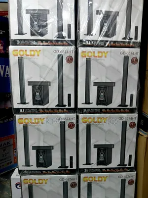 Goldy Multimedia 3.1 Channel Speaker System.