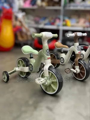 2 In 1 Tricycle With Training Wheels