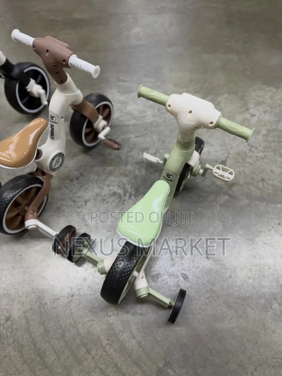 2 In 1 Tricycle With Training Wheels