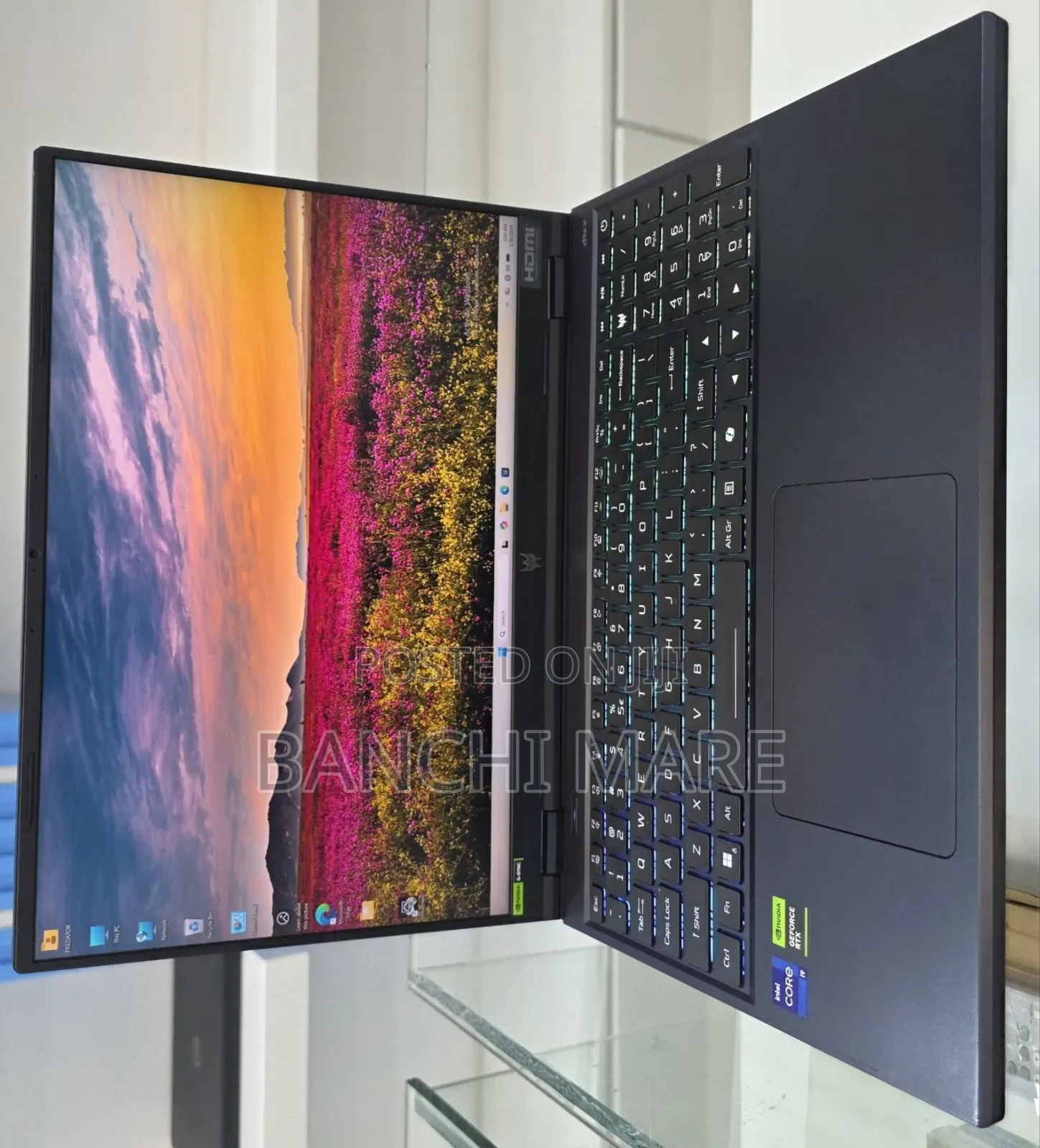 New Laptop Acer Predator 15 16GB Intel Core i9 SSD 1T
