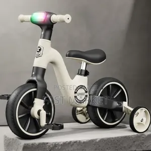 2-in-1 Baby Tricycle For Kids 1-5 Years