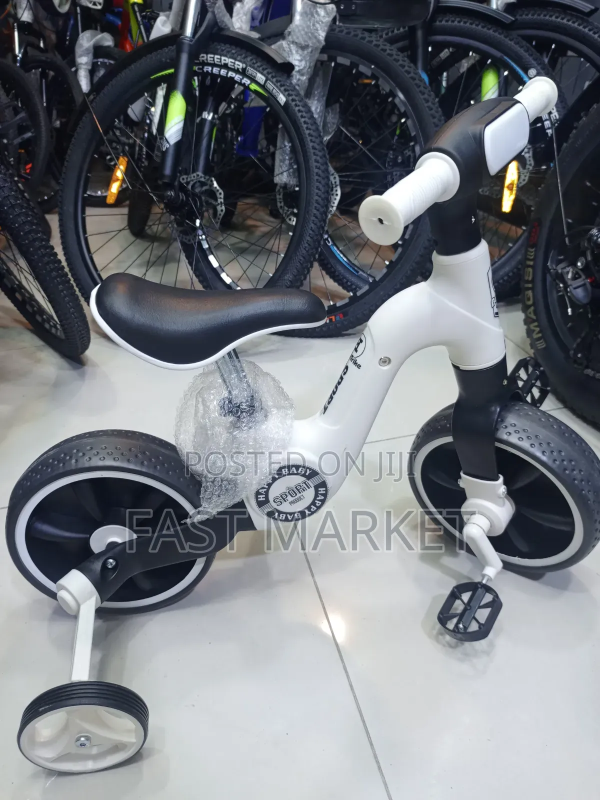 2-in-1 Baby Tricycle For Kids 1-5 Years