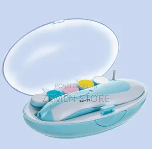 6-in-1 Safe Electric Baby Nail Trimmer Kit With Led Light – Quiet