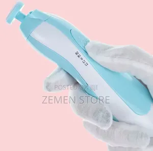 6-in-1 Safe Electric Baby Nail Trimmer Kit With Led Light – Quiet