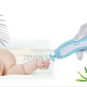 6-in-1 Safe Electric Baby Nail Trimmer Kit With Led Light – Quiet