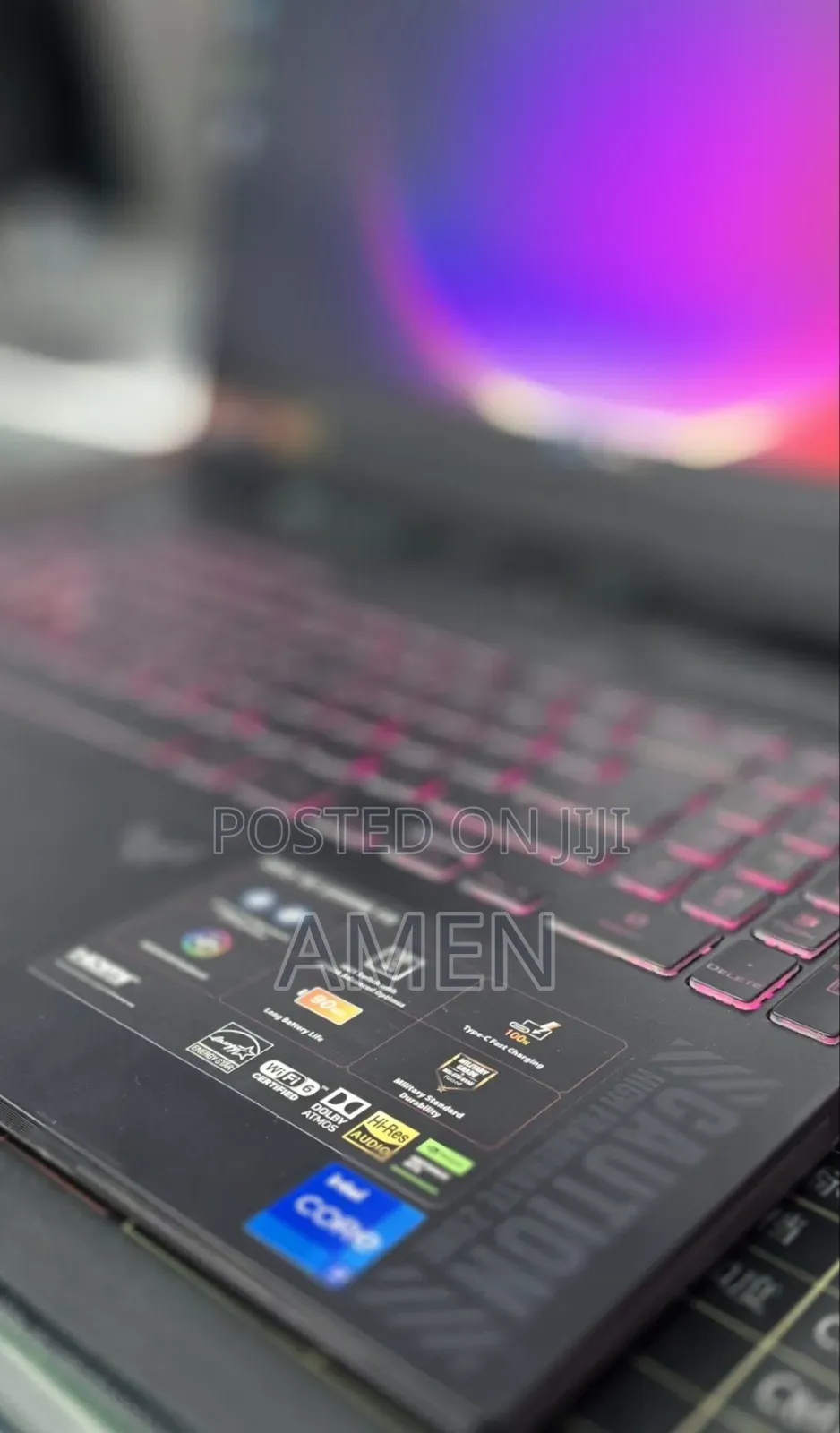 New Laptop Asus TUF Gaming A15 16GB Intel Core i7 SSD 1T