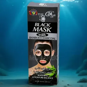 Hydrating Yc Black Mask With Natural Bamboo Charcoal