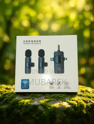 Wireless Lavalier Microphone for Smart Phones and Cameras