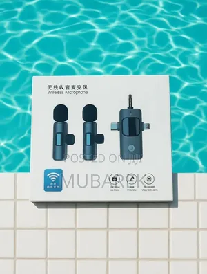 2 in 1 Wireless Microphone for iPhone and Type C Android