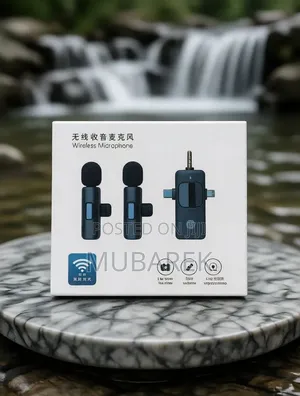 Noise Cancelling Wireless Lavalier Mic for Live Streaming