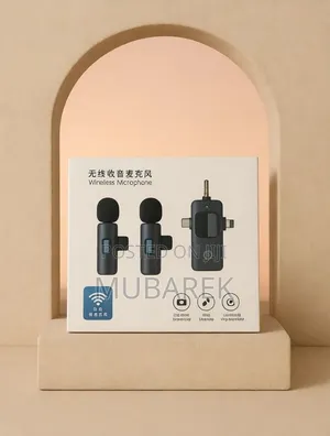 Wireless Lavalier Microphone for Clear Audio Recording