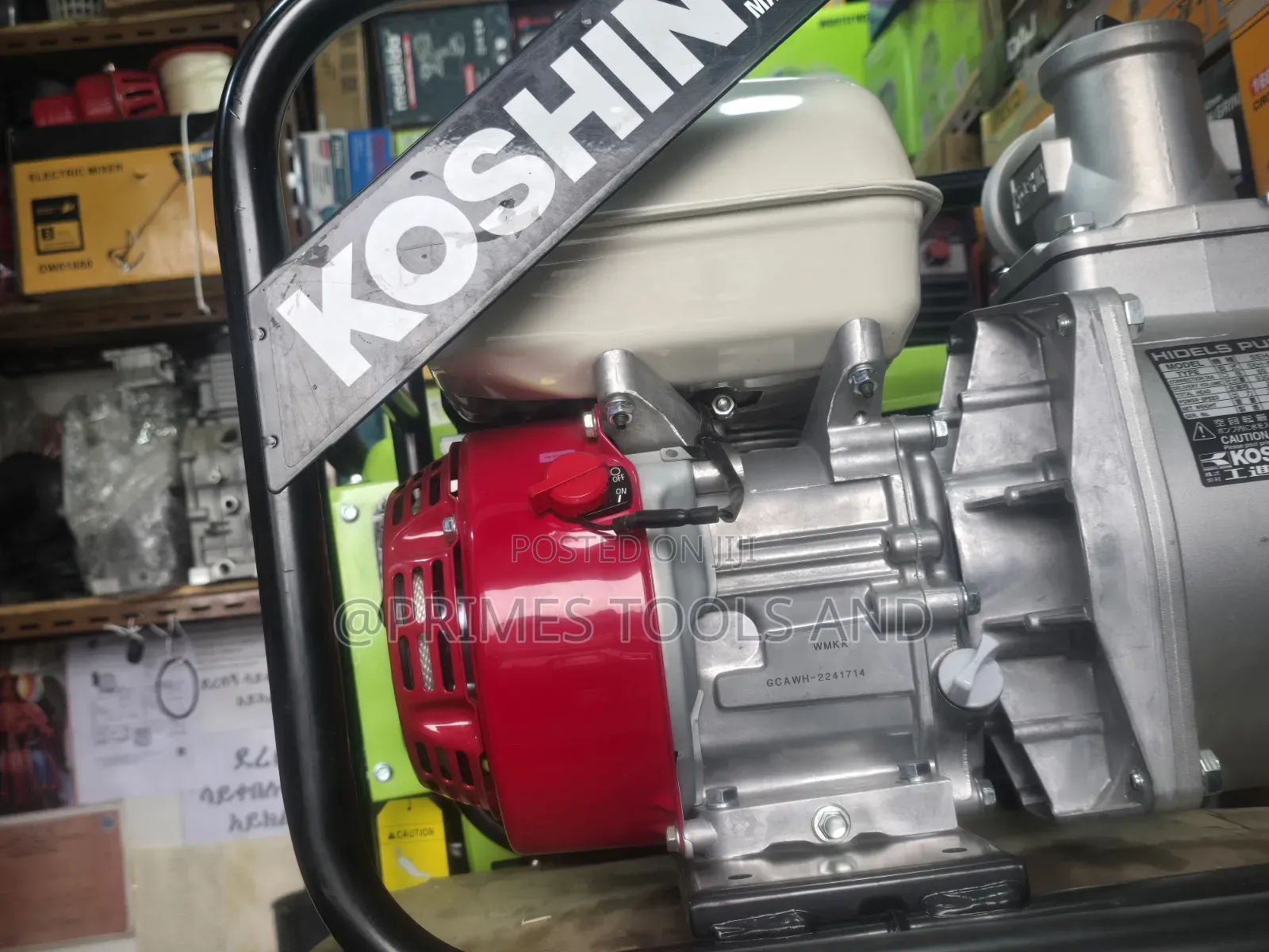 Robin Koshin Water Pump, Gasoline