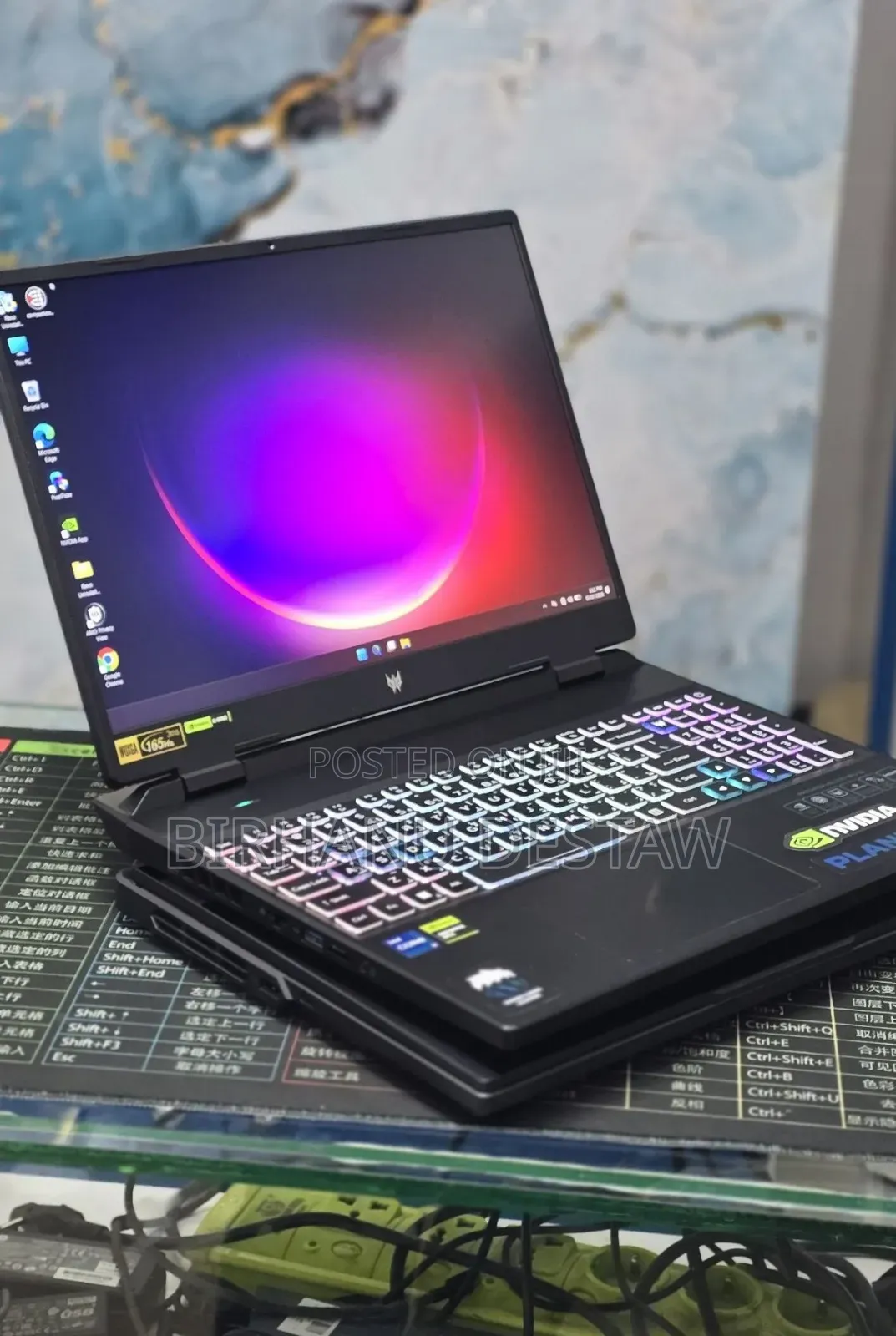 New Laptop Acer Predator Helios 16 16GB Intel Core i7 SSD 512GB