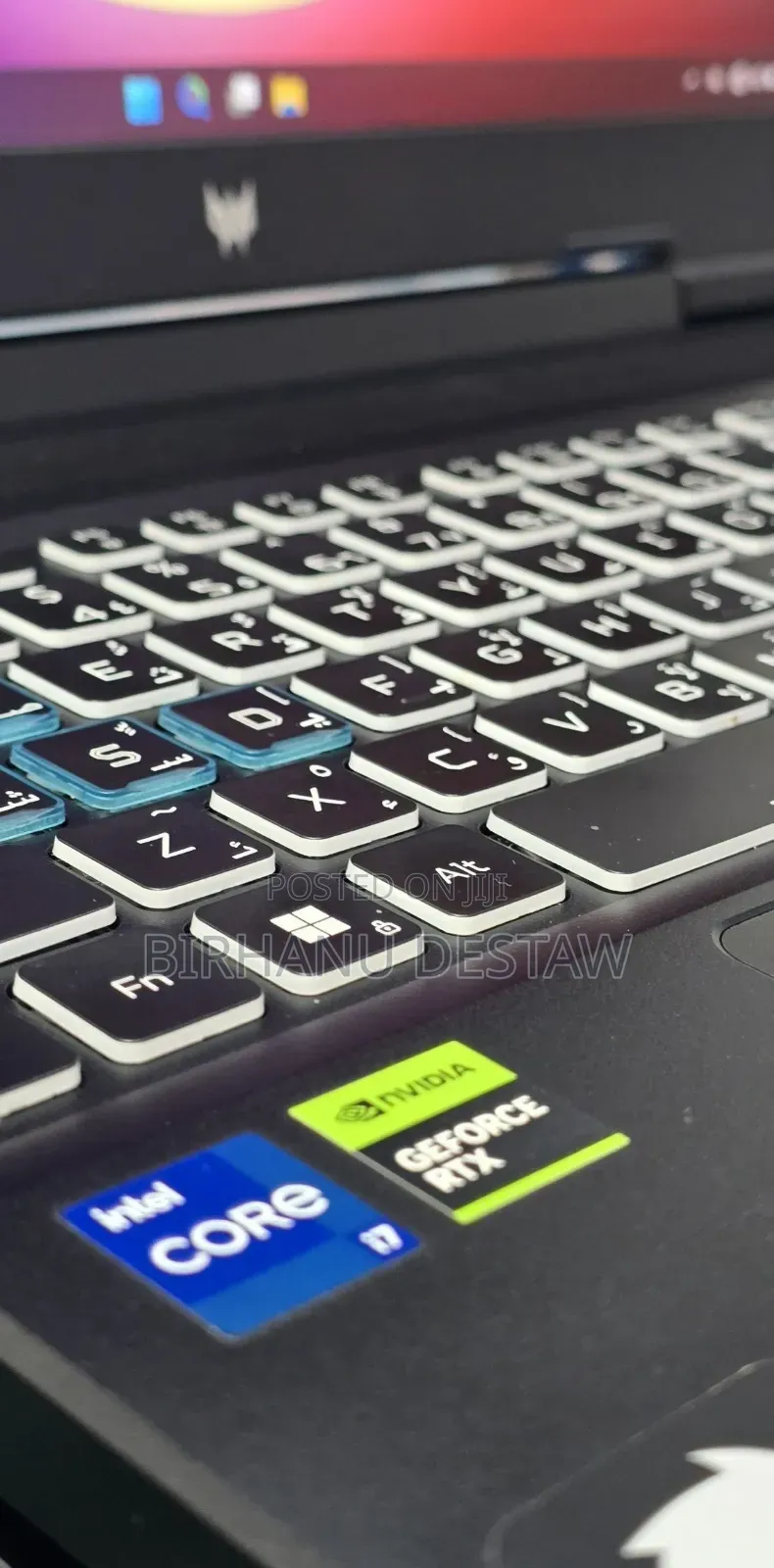 New Laptop Acer Predator Helios 16 16GB Intel Core i7 SSD 512GB