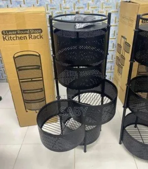 4-Layer Mesh Trolley Features a Rotating Round Design
