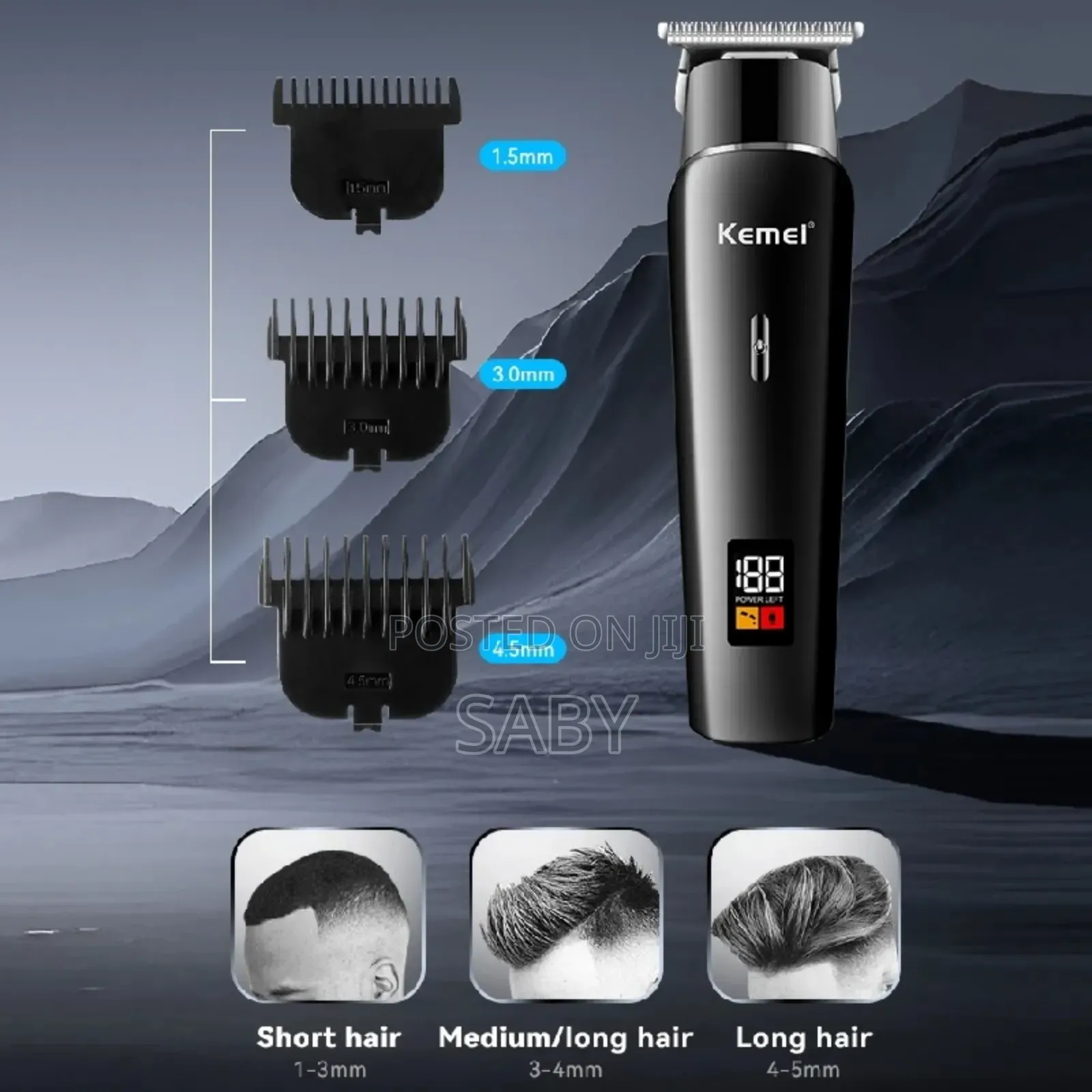Km-1113 Hair Clipper Kit Features