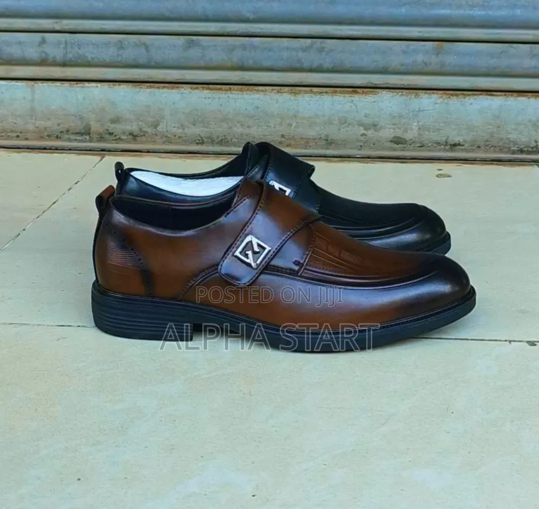 Casual Leather High Master Quality Lather Shoes for Man's