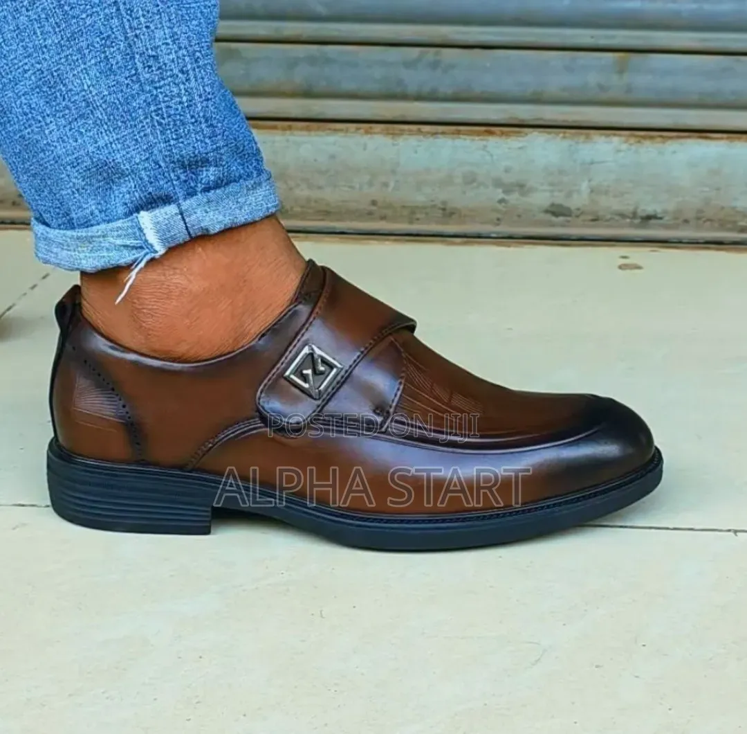 Casual Leather High Master Quality Lather Shoes for Man's