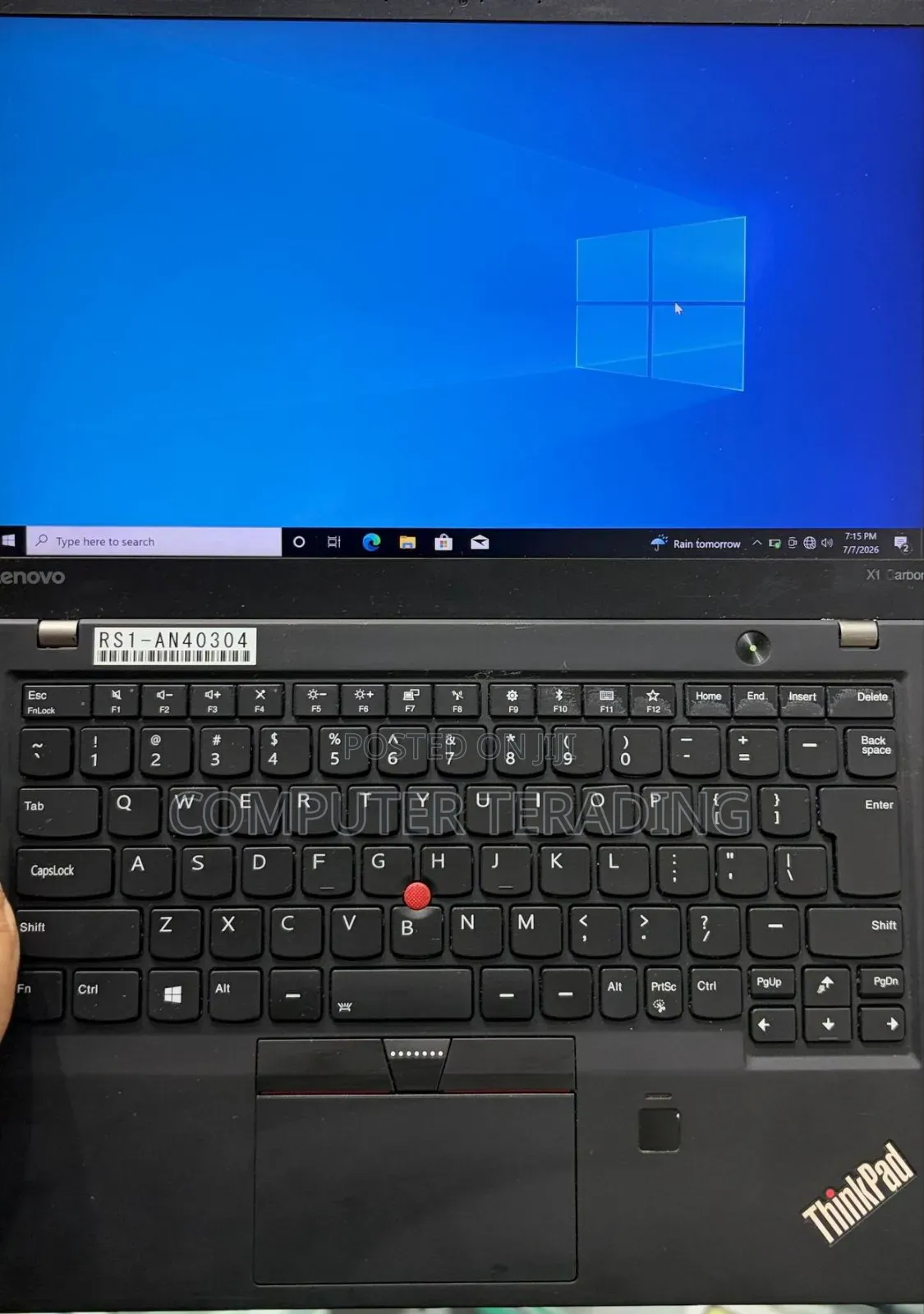 New Laptop Lenovo ThinkPad X1 Carbon 8GB Intel Core i5 SSD 512GB