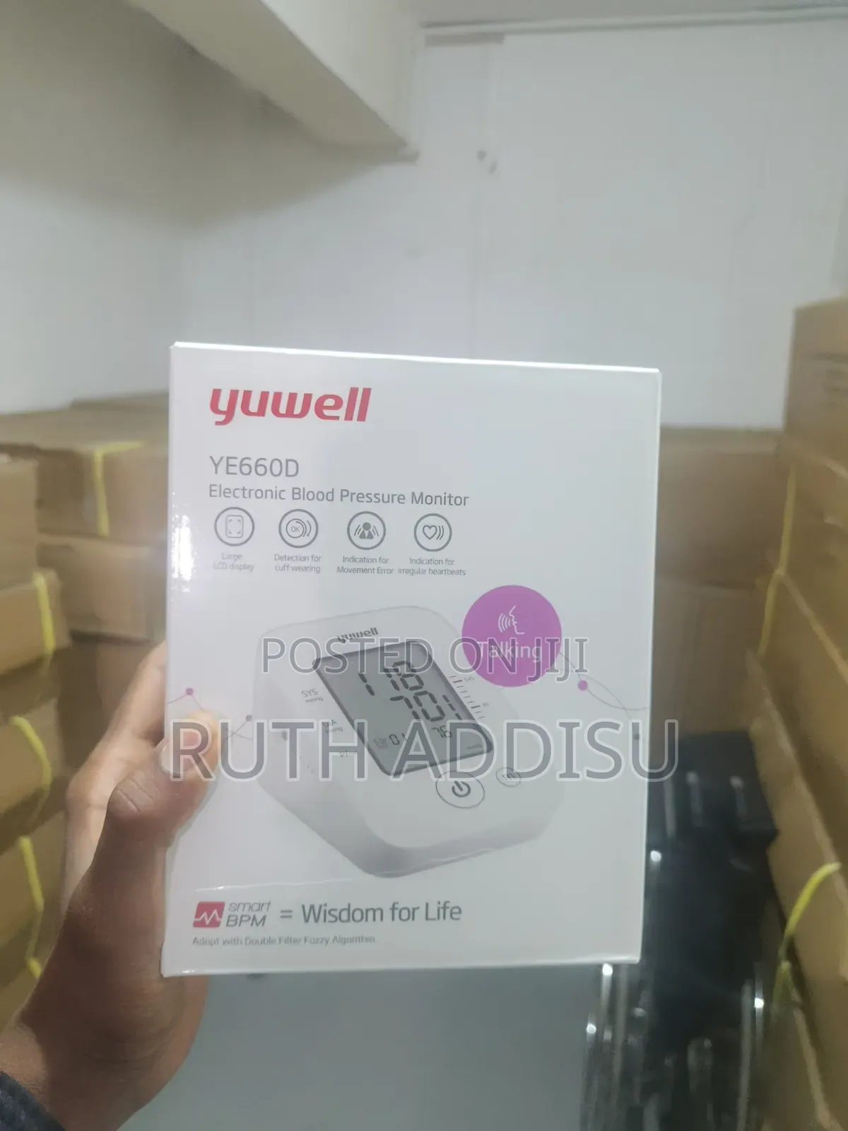 Yuwell Blood Pressure Monitor Farleys Healthcare Supplies Bp Apparatus