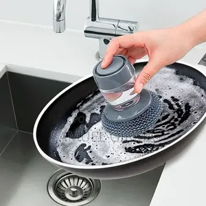Easy To Deal All Kinds Of Tablewareliquid Adding Pot Washing Brush