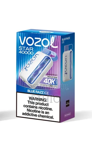 Vozol Star Bluerazz Ice 40000 Puff