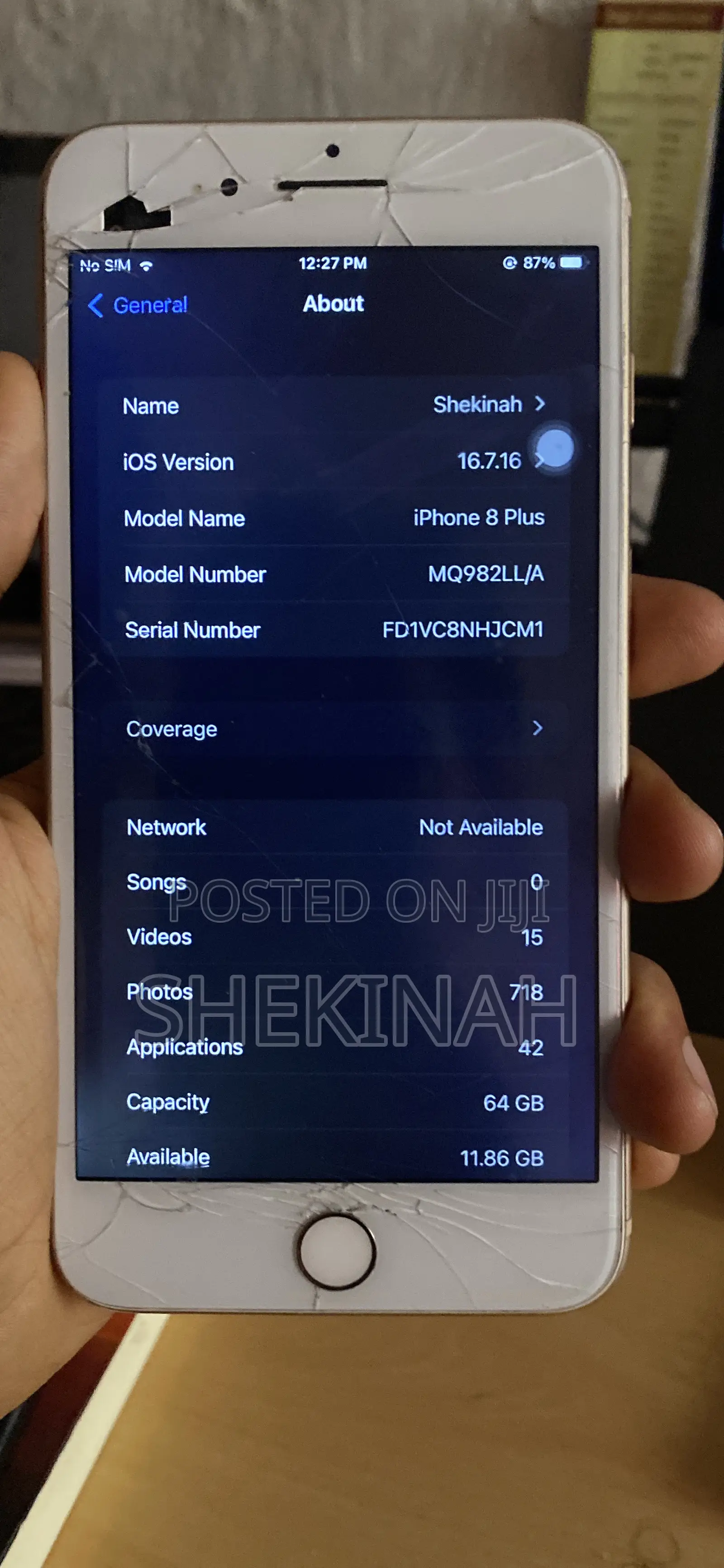 Apple iPhone 8 Plus 64 GB Gold
