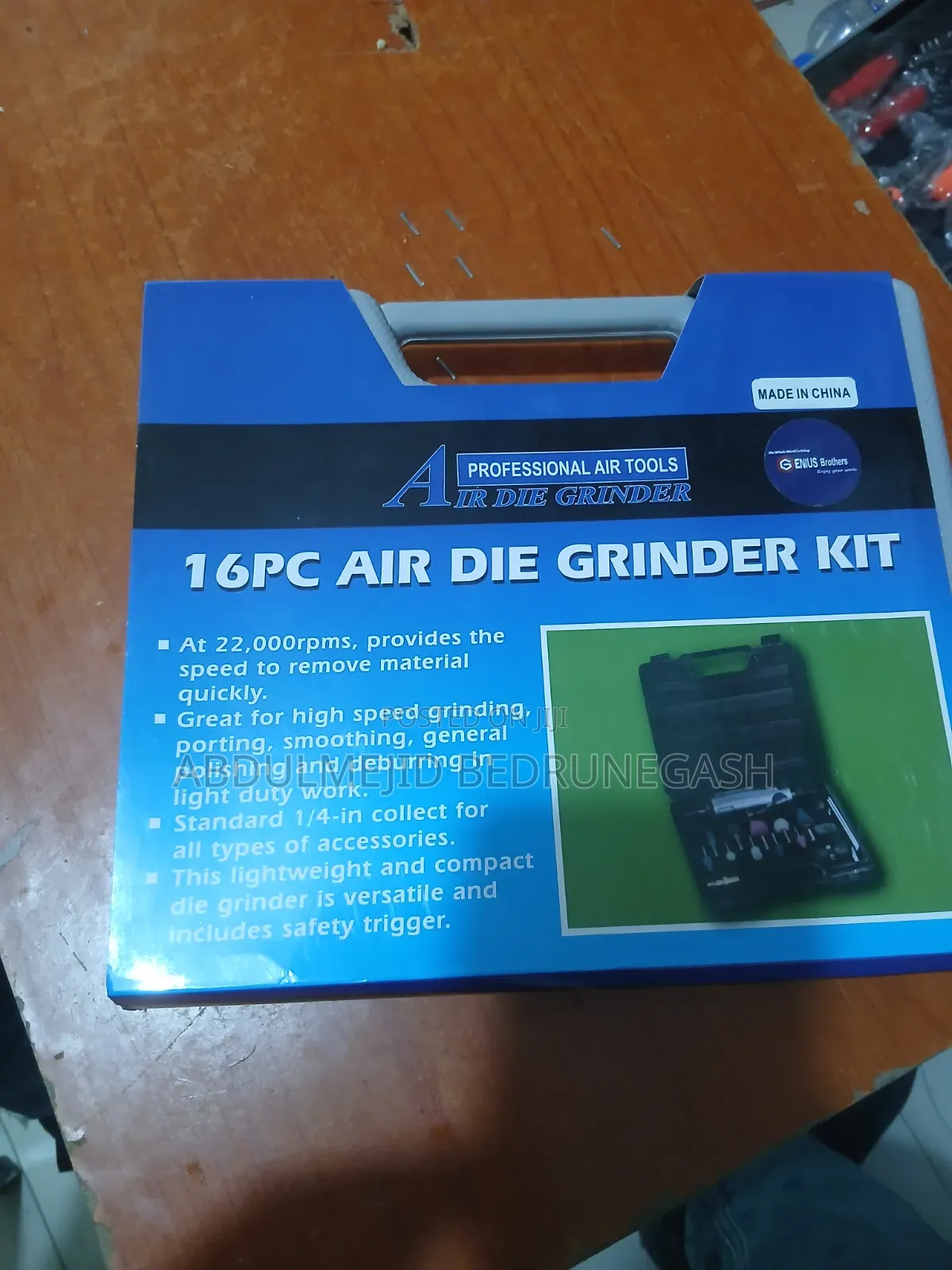 Air Dia Grinder Kit