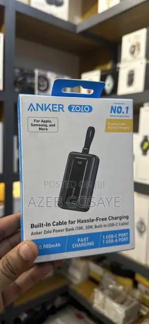 Anker Zolo 10,000mah Power Bank
