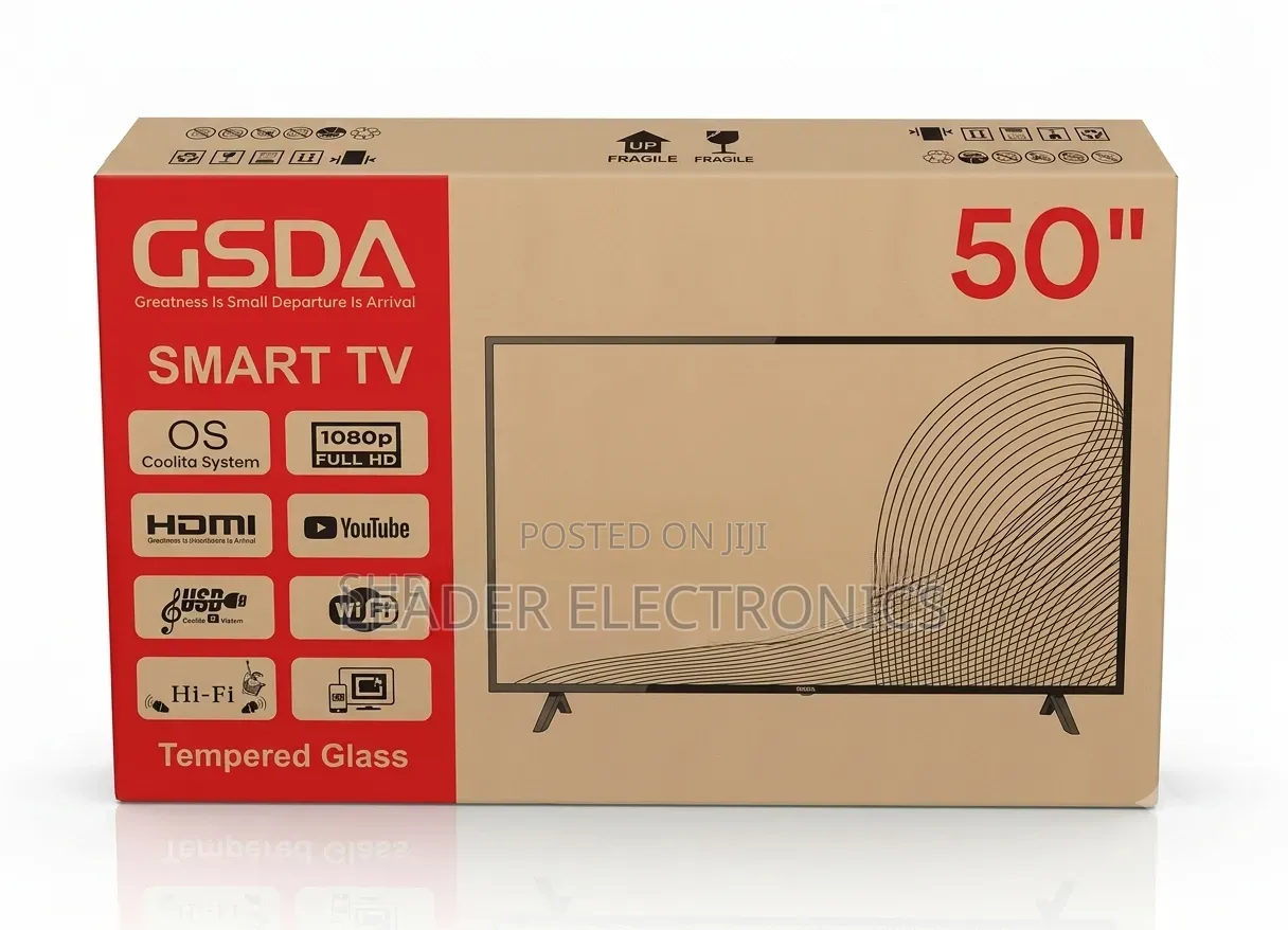 Gsda Tv 50" Smart Android Tv – Smart Entertainment for Every Home