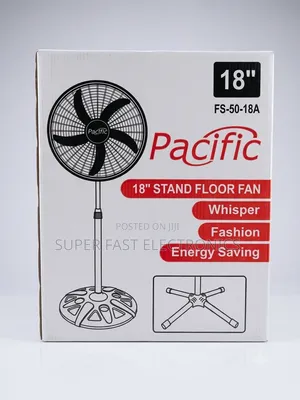 ​Pacific 18" Stand Floor Fan (Model: Fs-50-18a)