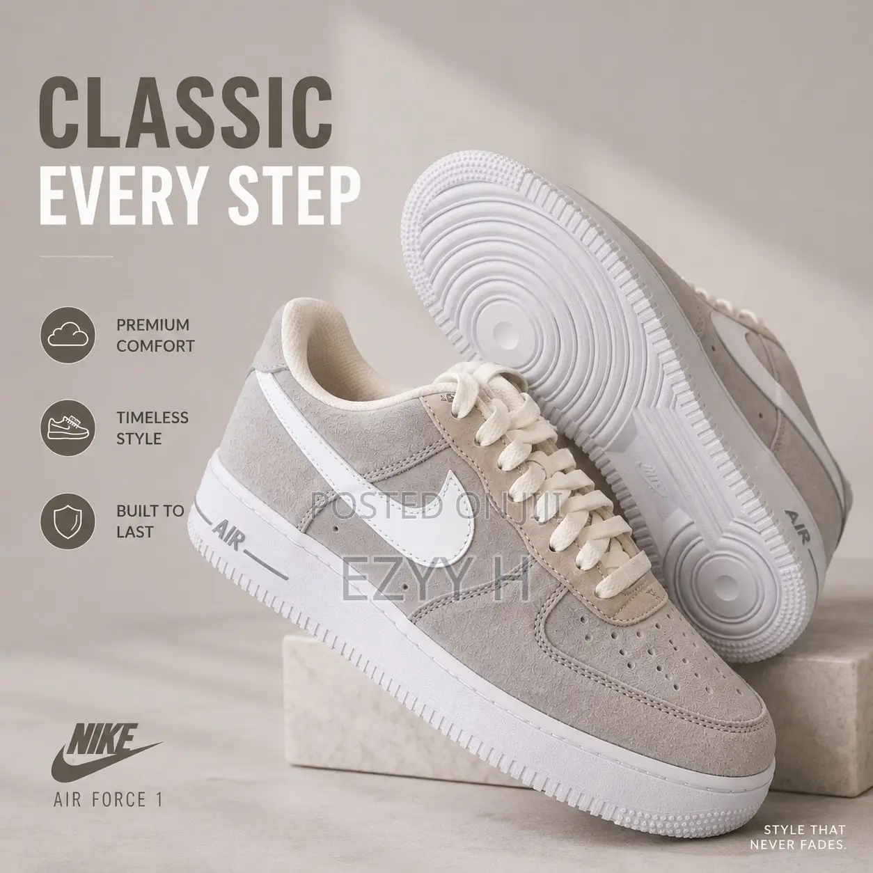 Nike Air Force 1 Low Wolf Grey