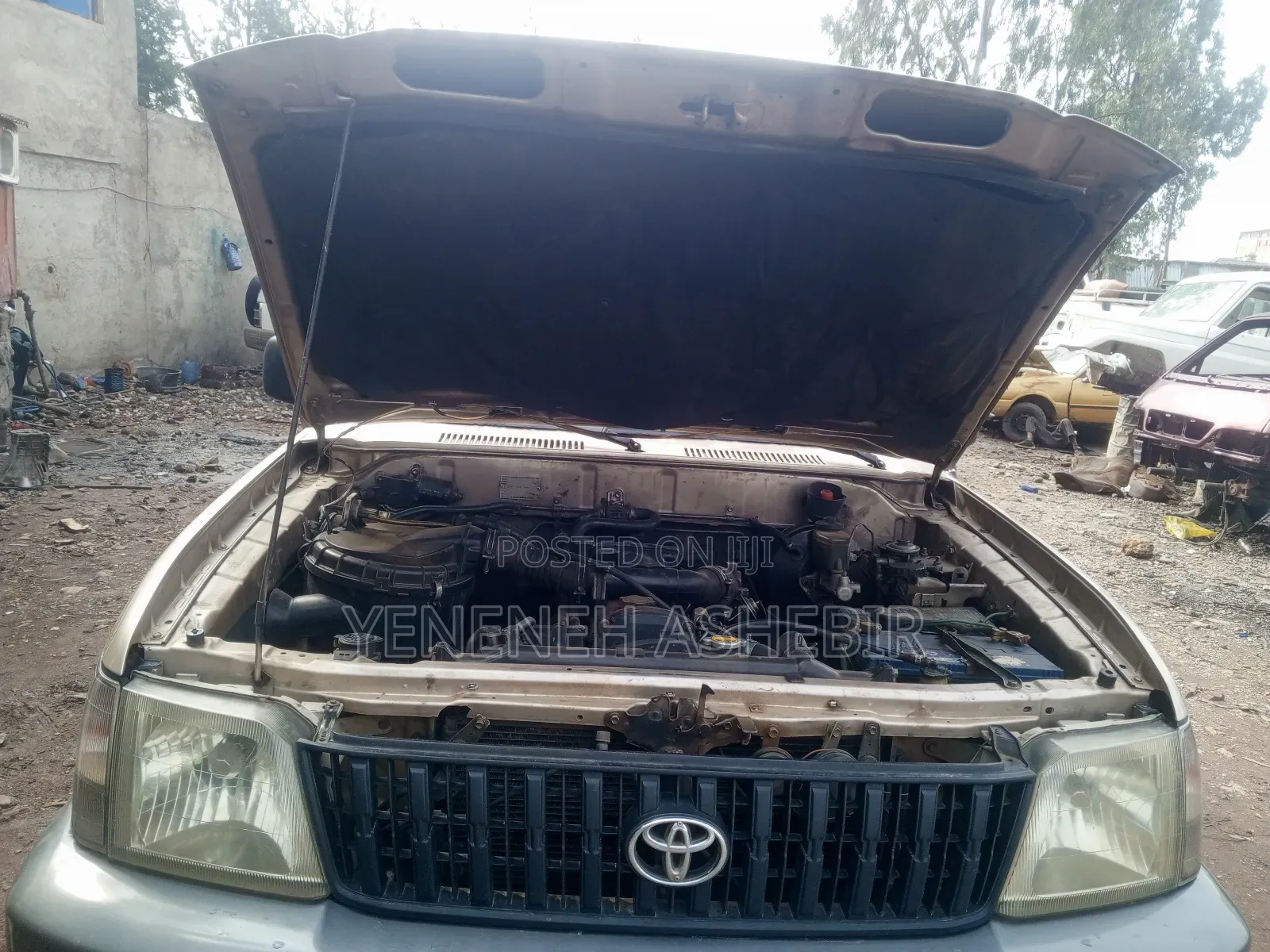 Toyota Land Cruiser 1999 Gold