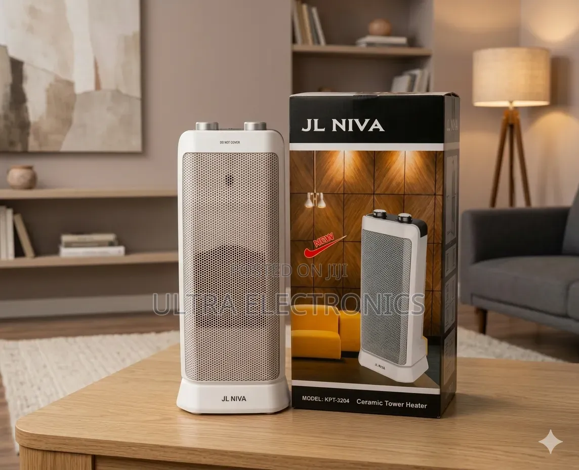 Jl Niva Portable Ceramic Heater – 2000w Bring Warmth and Comfort to Yo