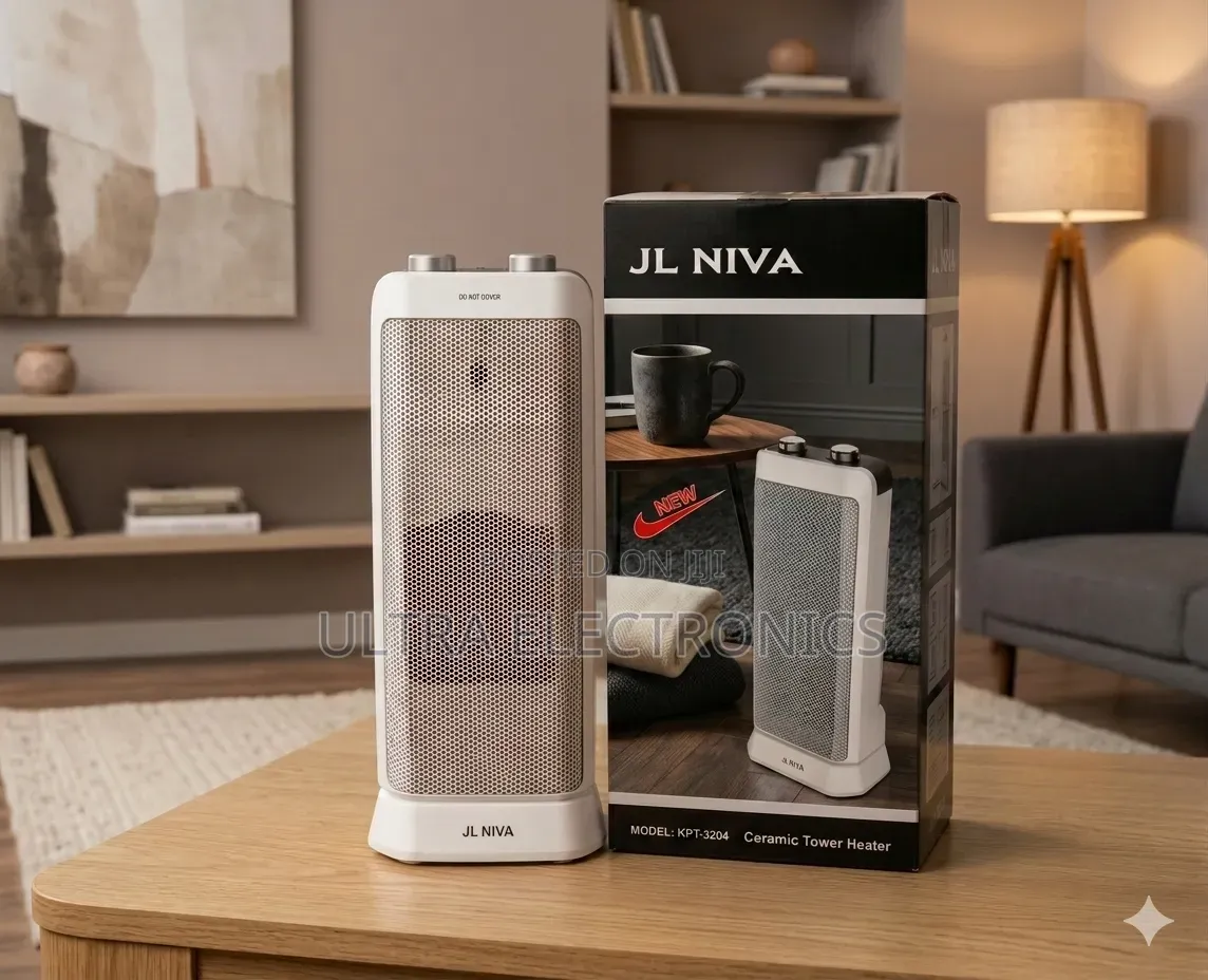 Jl Niva Portable Ceramic Heater – 2000w Bring Warmth and Comfort to Yo