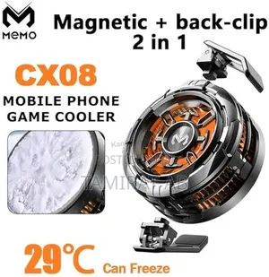 Memo Cx08 15w Frozen Type Magnetic Clip Phone Cooler